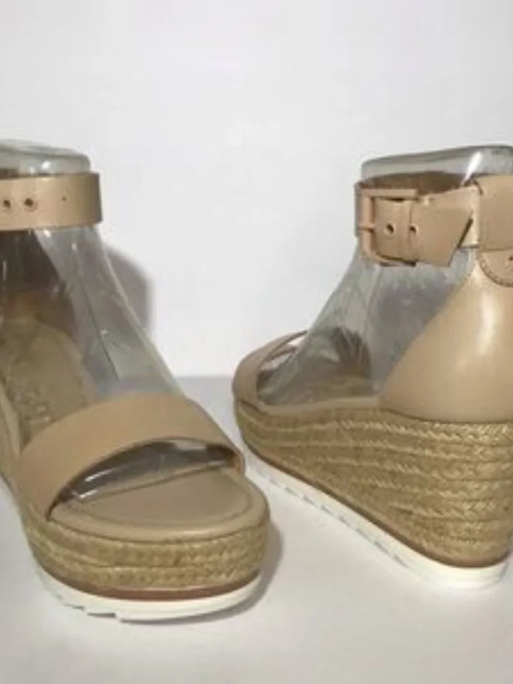 Marc Fisher Zako Leather Espadrille Sandals